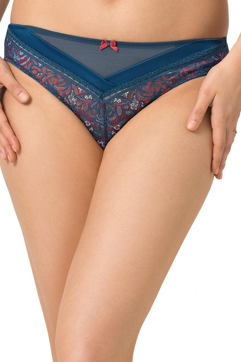 Moonlit Florals Bikini  - amanté Pantie - Image 3 of 8