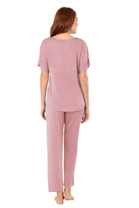 New Satin Edge Pyjama Bottom  - amanté Sleepwear thumbnail 8