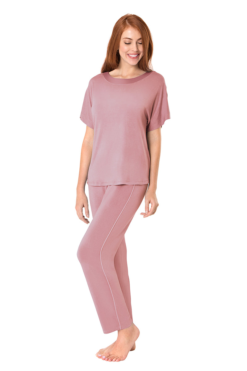 New Satin Edge Pyjama Bottom  - amanté Sleepwear - Image 6 of 8