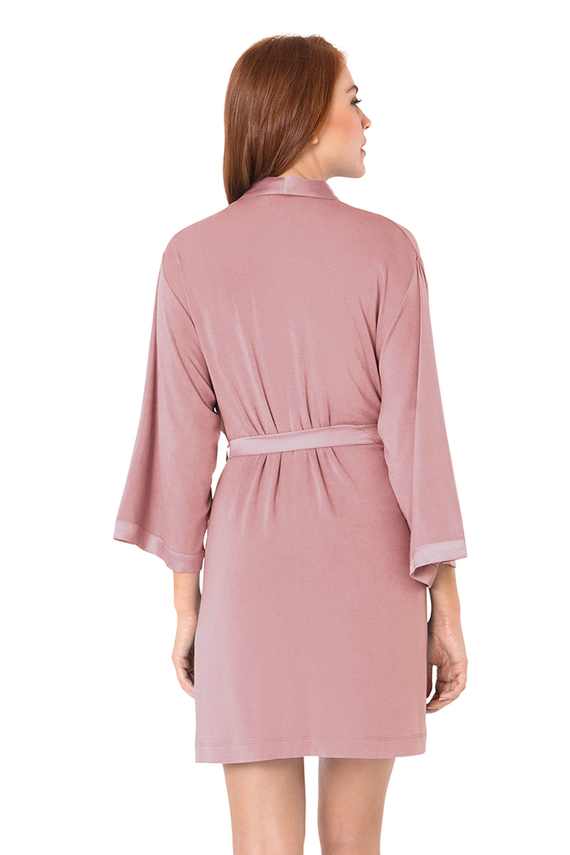 New Satin Edge Robe  - amanté Sleepwear