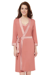 Satin Edge Robe  - amanté Sleepwear thumbnail 6