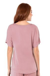 New Satin Edge Pyjama Top  - amanté Sleepwear thumbnail 4