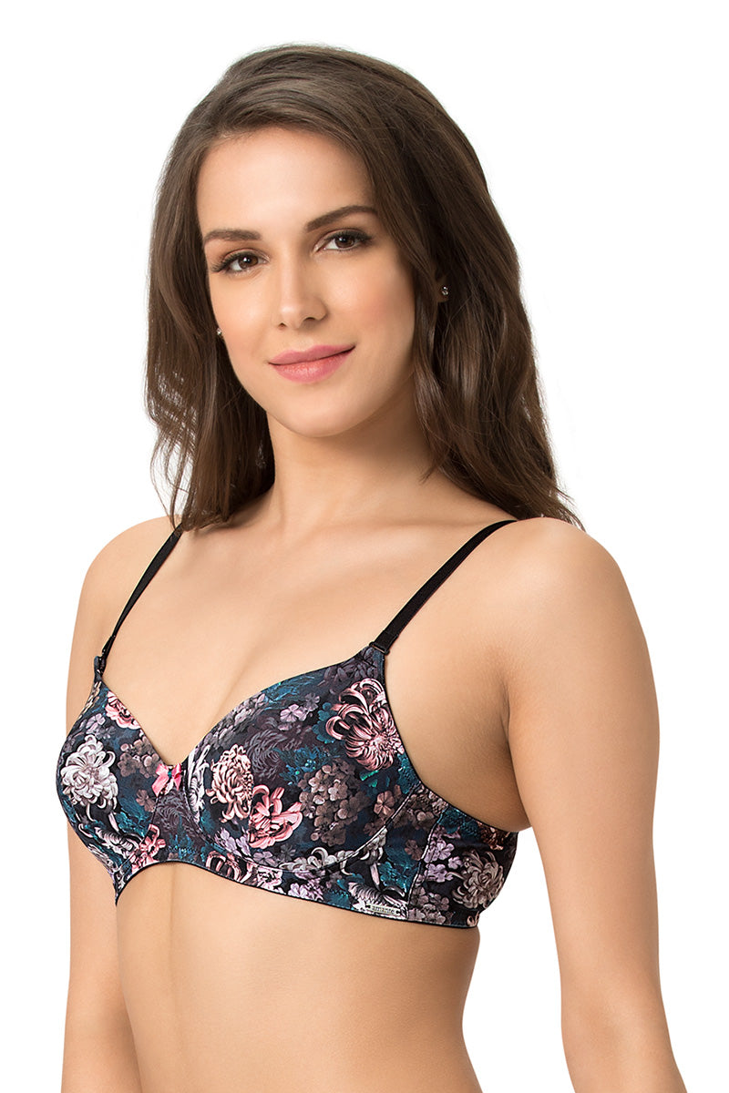 Night Garden Non-Wired Bra  - amanté Bra