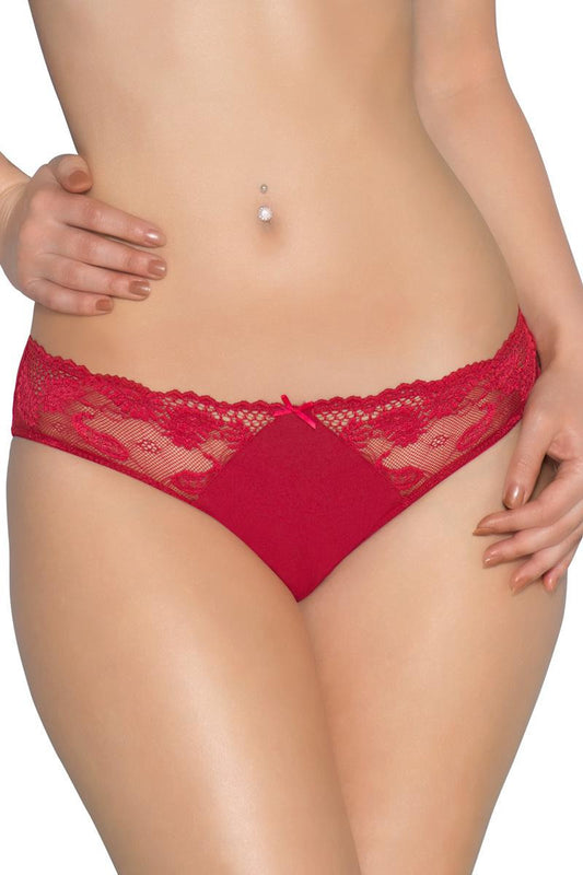Poetess Panty S / Festive Red - amanté Pantie