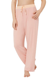 Comfy Cotton Pyjama Bottom M / Light Coral - amanté Sleepwear