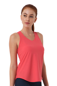 Racerback Tank with Keyhole Detail  - amanté Sportswear thumbnail 7