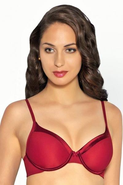 Satin Edge Bra Sale 32C / Scarlet - amanté Bra - Image 7 of 7