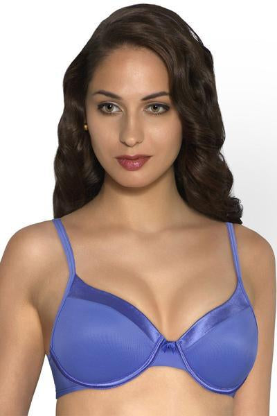 Satin Edge Bra Sale 38B / Corn Flower Blue - amanté Bra