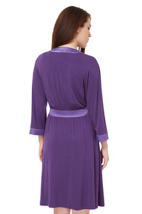 Satin Edge Robe  - amanté Sleepwear thumbnail 8