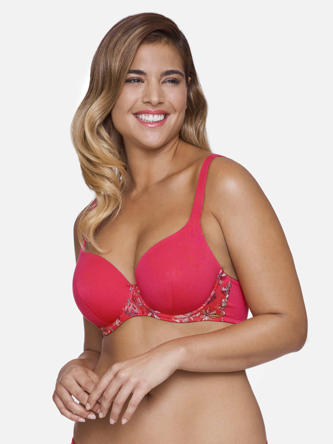 Tropical Blossom Non-Padded Bra  - amanté Bra - Image 8 of 10