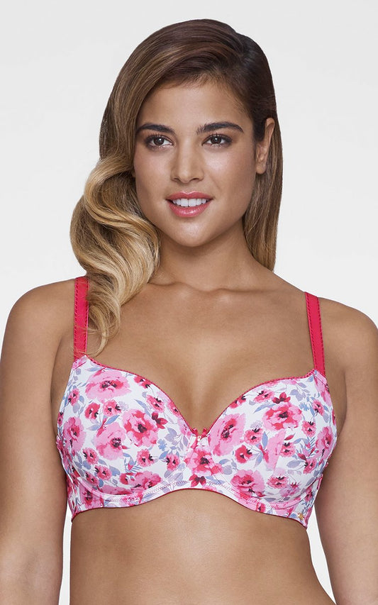Summer Bloom Bra 34C / Cranberry - amanté Bra