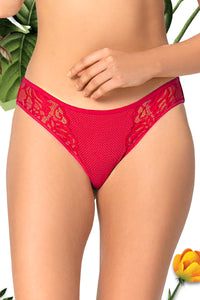 Summer Lace Bikini S / Tango Red - amanté Pantie thumbnail 1