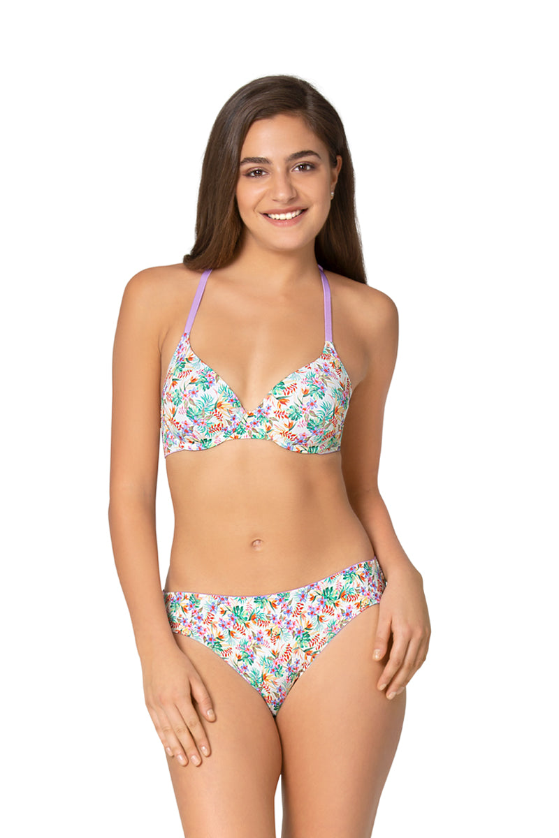 Tropical Print Bikini  - amanté Pantie