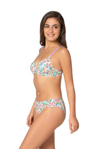 Tropical Print Bikini  - amanté Pantie thumbnail 6