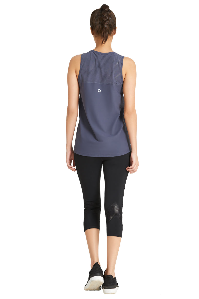 Tank Top with Mesh Detail  - amanté Sportswear - Image 5 of 12