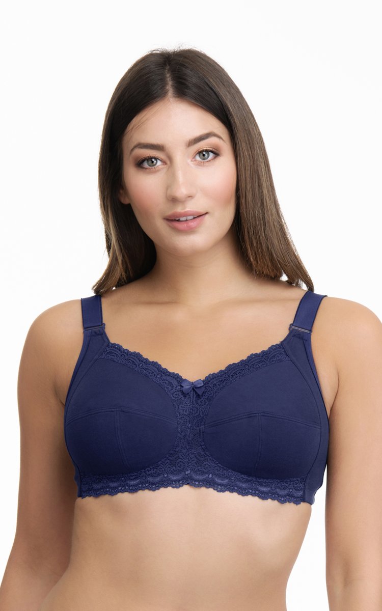 Total Support Bra 34C / Inky Blue - amanté Bra - Image 1 of 8