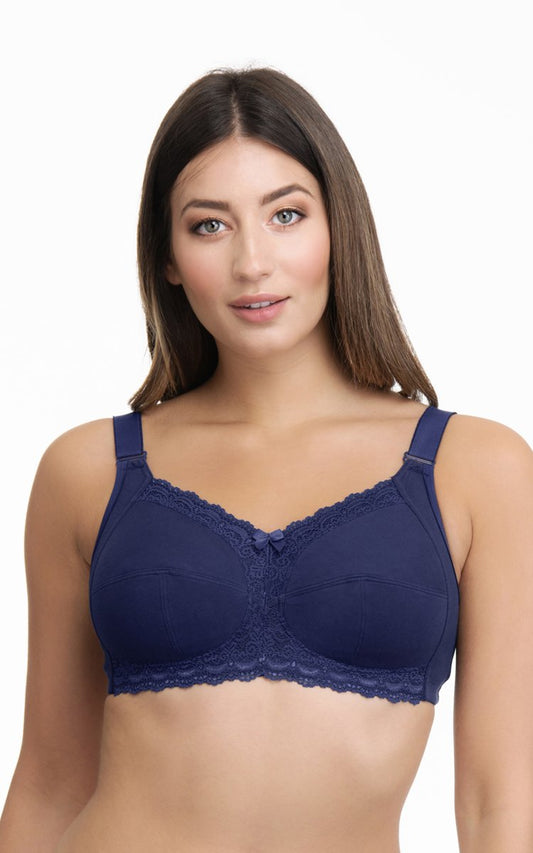 Total Support Bra 34C / Inky Blue - amanté Bra