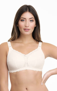 Total Support Bra 34C / Whitesmoke - amanté Bra thumbnail 2