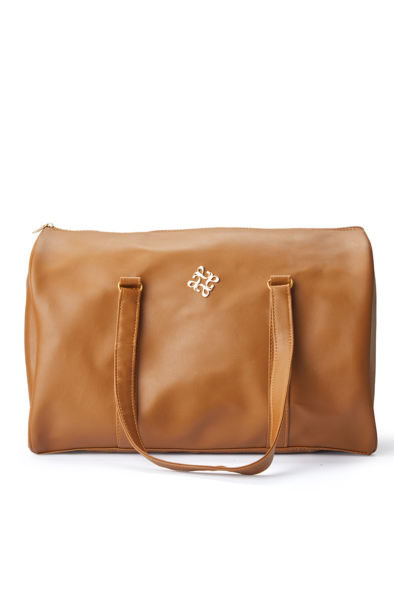 Elegant Travel Bag Regular / Light Brown - amanté Accessories - Image 1 of 3