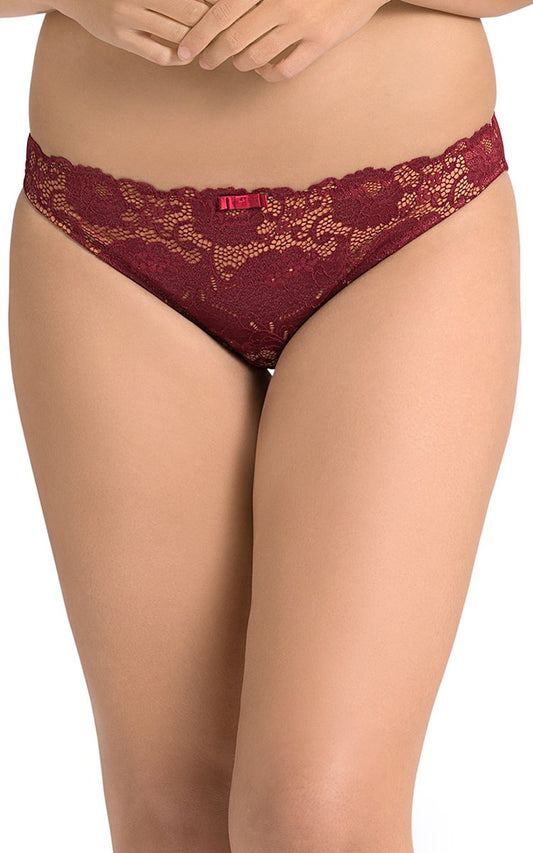 Exotic Shimmer Panty L / Biking Red - amanté Panty