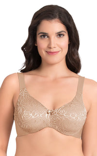 Perfect Profile Minimizer Bra 34C / Sandalwood - amanté Bra thumbnail 4