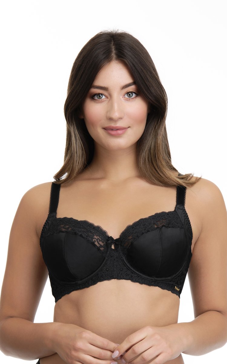 Vintage Floral Bra 34C / Black - amanté Bra - Image 3 of 10